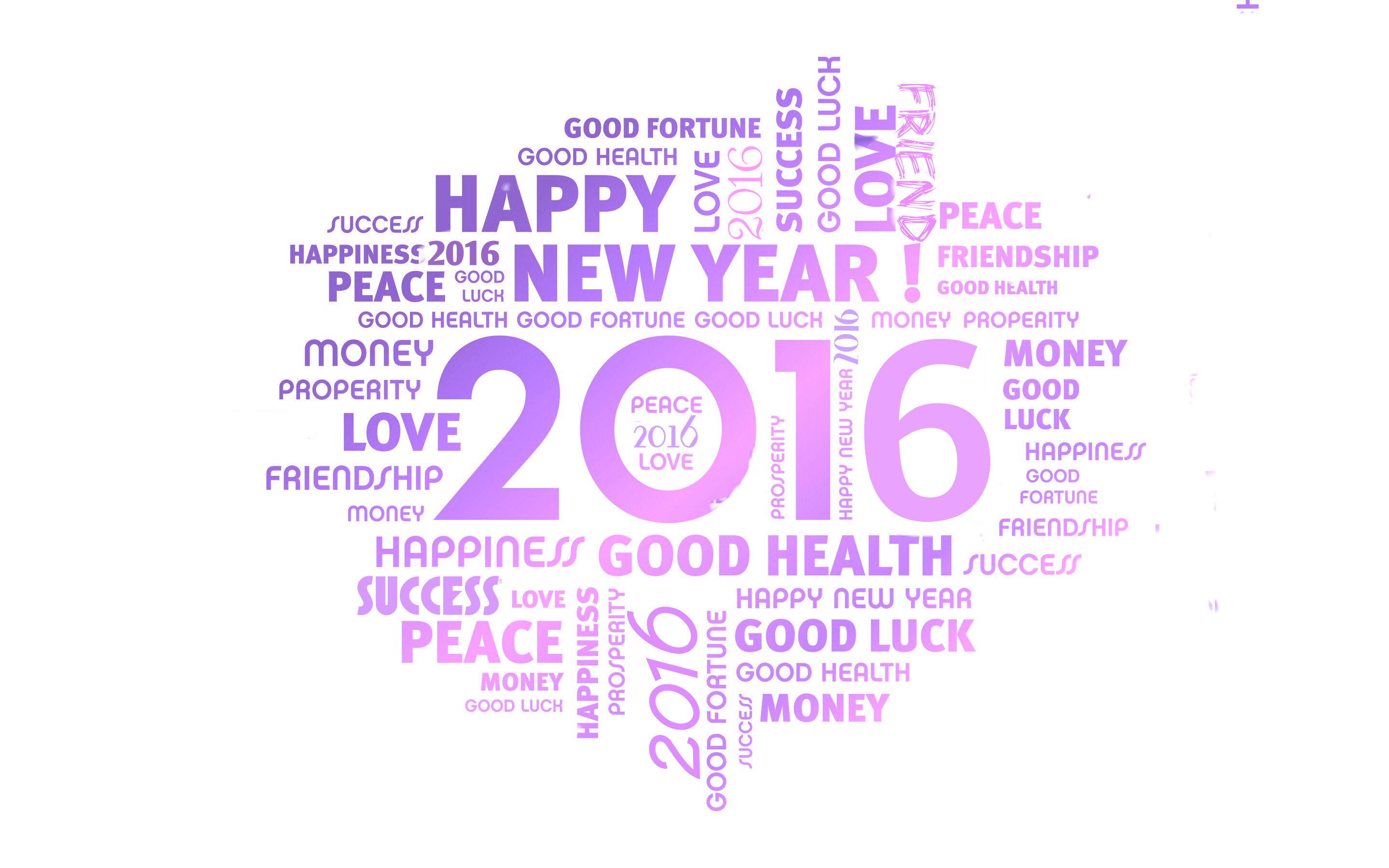 Nice Images Collection: New Year 2016 Desktop Wallpapers