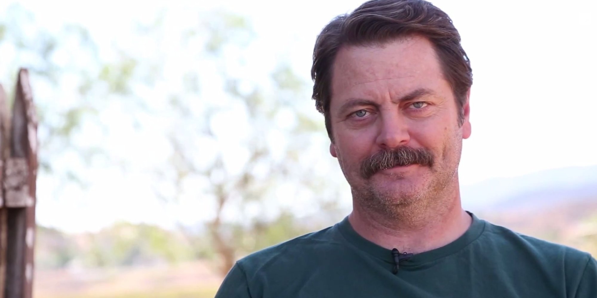 Nice wallpapers Nick Offerman 2000x1000px