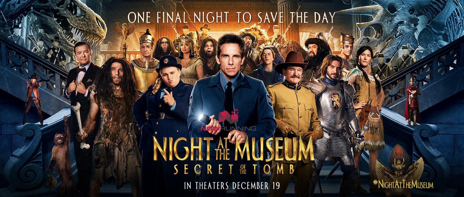 HD Quality Wallpaper | Collection: Movie, 1920x818 Night At The Museum: Secret Of The Tomb
