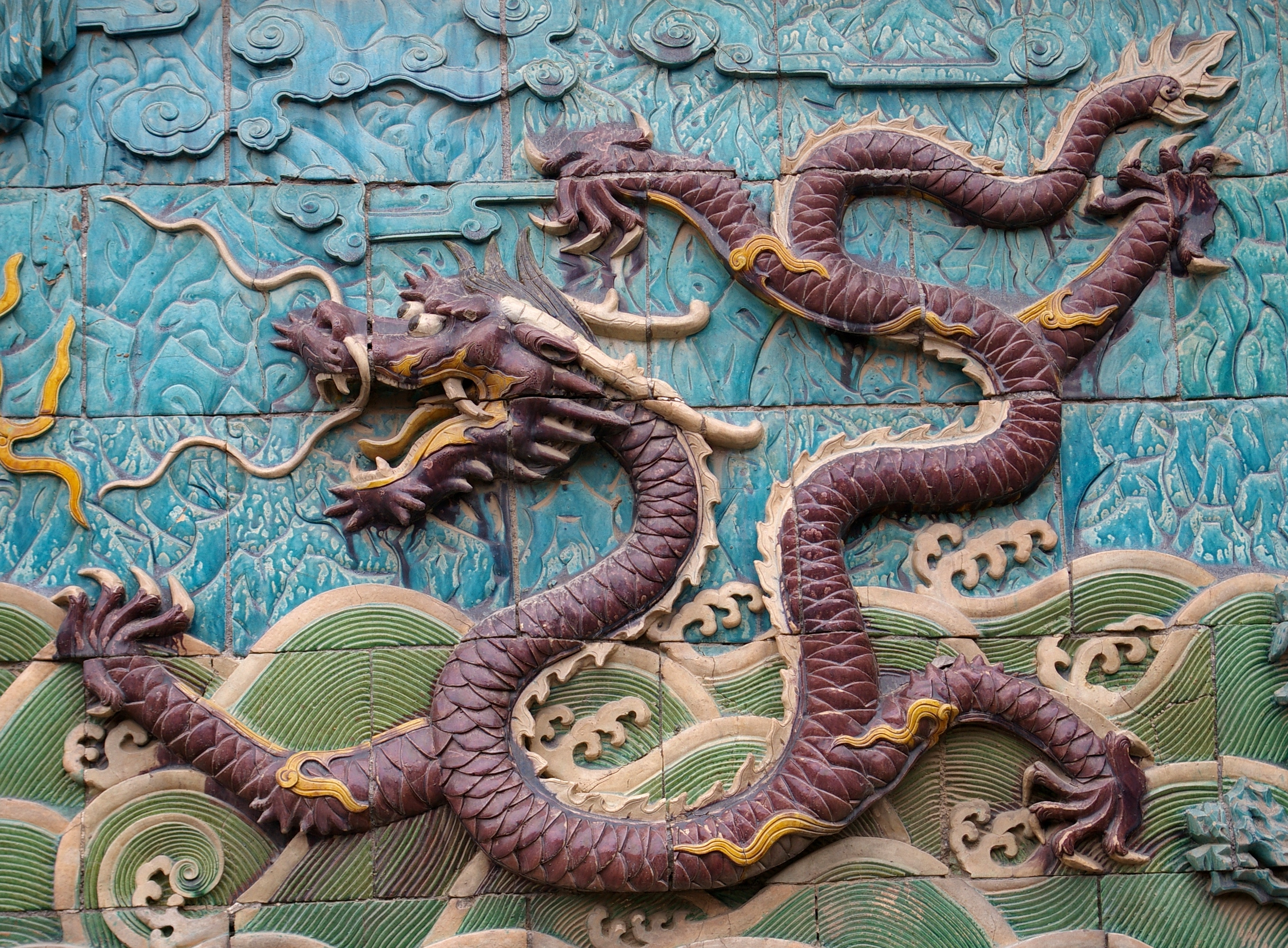 Nine-dragon Wall HD wallpapers, Desktop wallpaper - most viewed