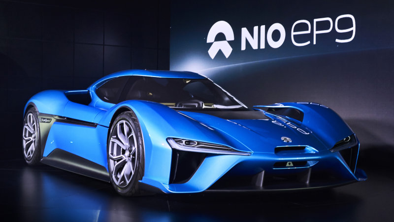 HD Quality Wallpaper | Collection: Vehicles, 800x450 Nio Ep9