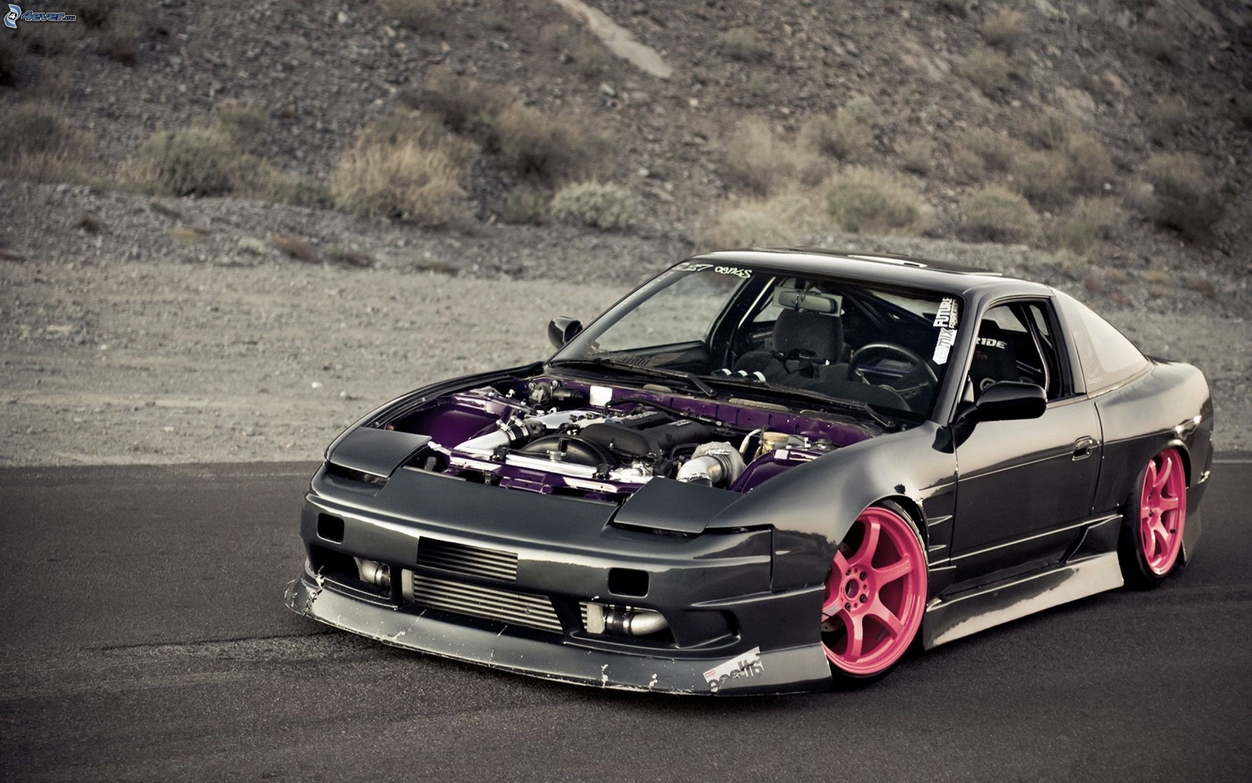 HD Quality Wallpaper | Collection: Vehicles, 2560x1600 Nissan 240SX