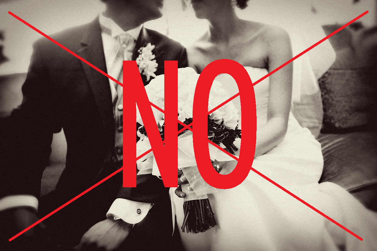 No Wedding #8