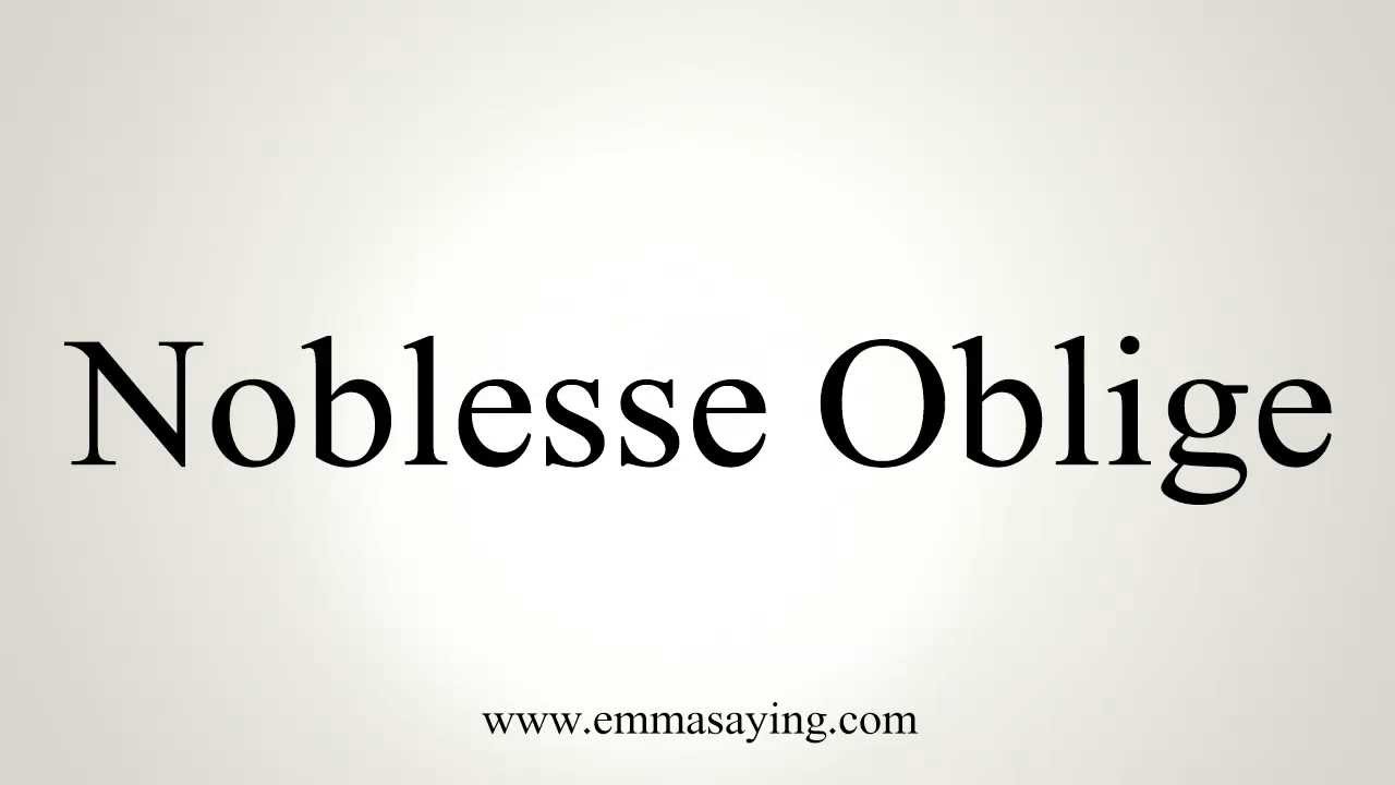 Nobless Oblige #13