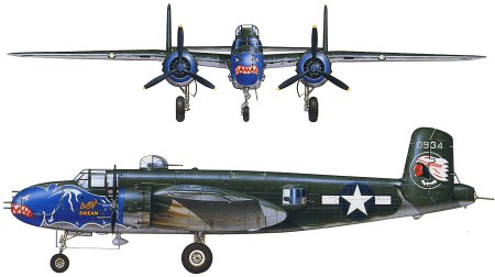 HQ North American B-25 Mitchell Wallpapers | File 21.02Kb