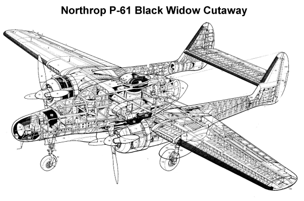 Northrop P-61 Black Widow #7