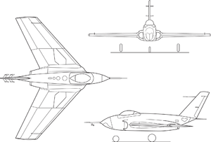 Northrop X-4 Bantam #7