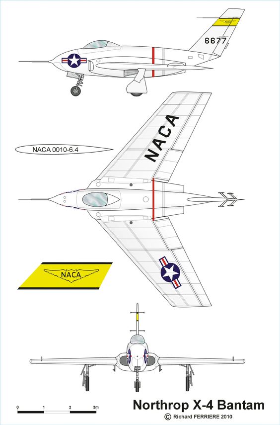 Northrop X-4 Bantam Pics, Military Collection