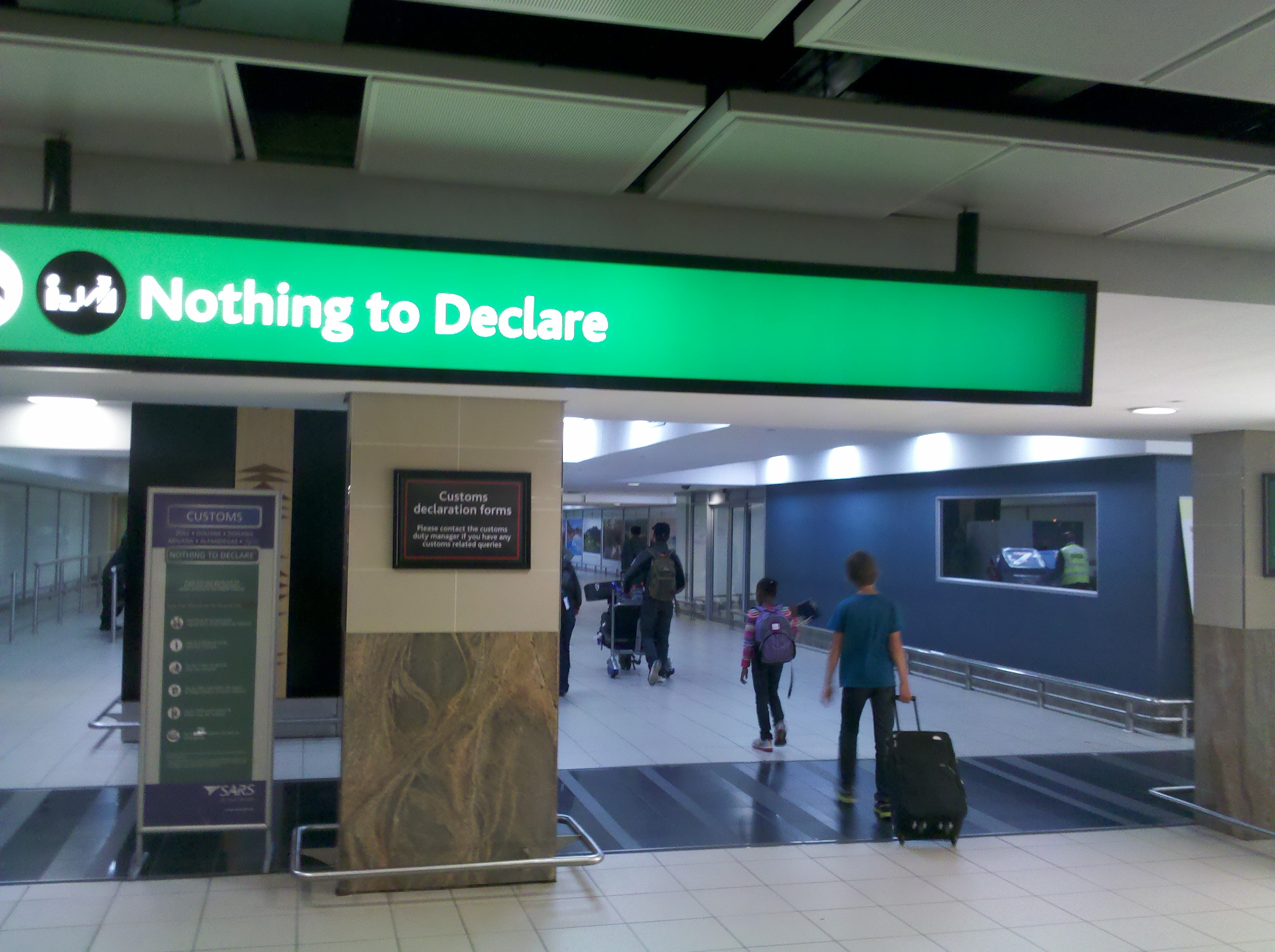 Nothing To Declare #4