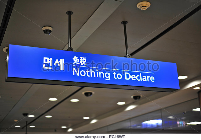 Nothing To Declare #18