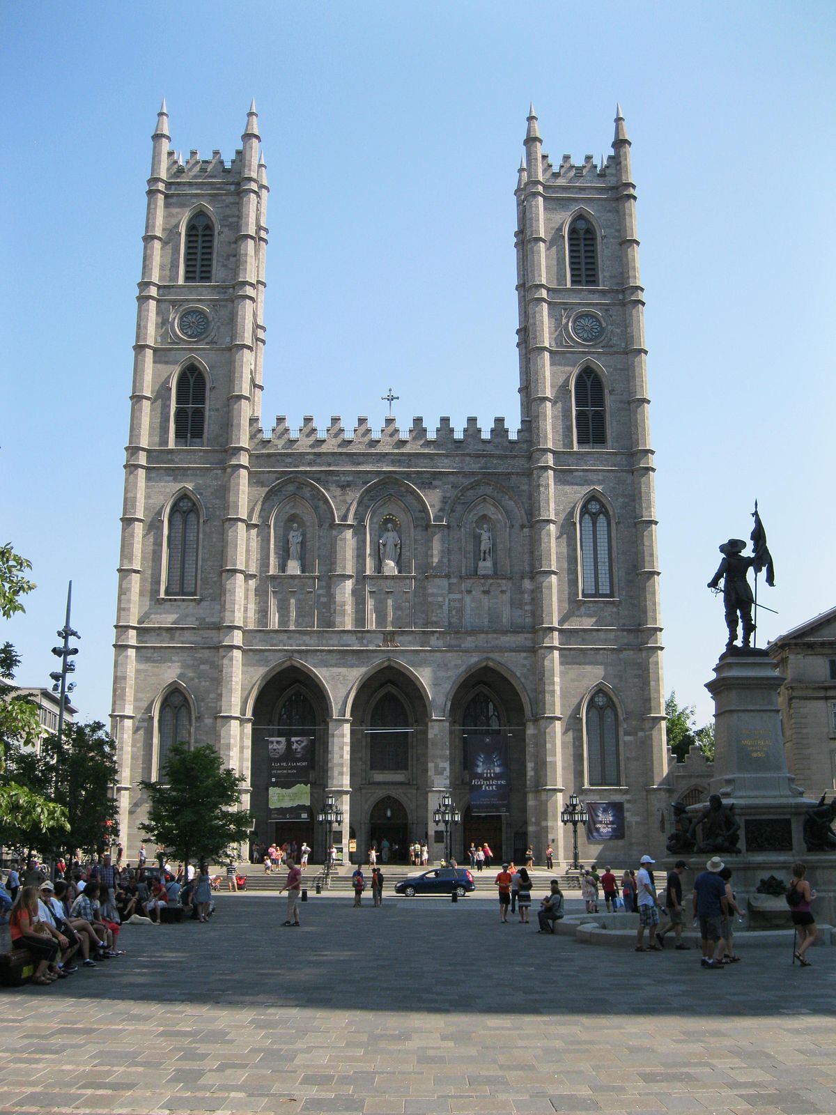 Notre Dame Basilica In Montreal High Quality Background on Wallpapers Vista