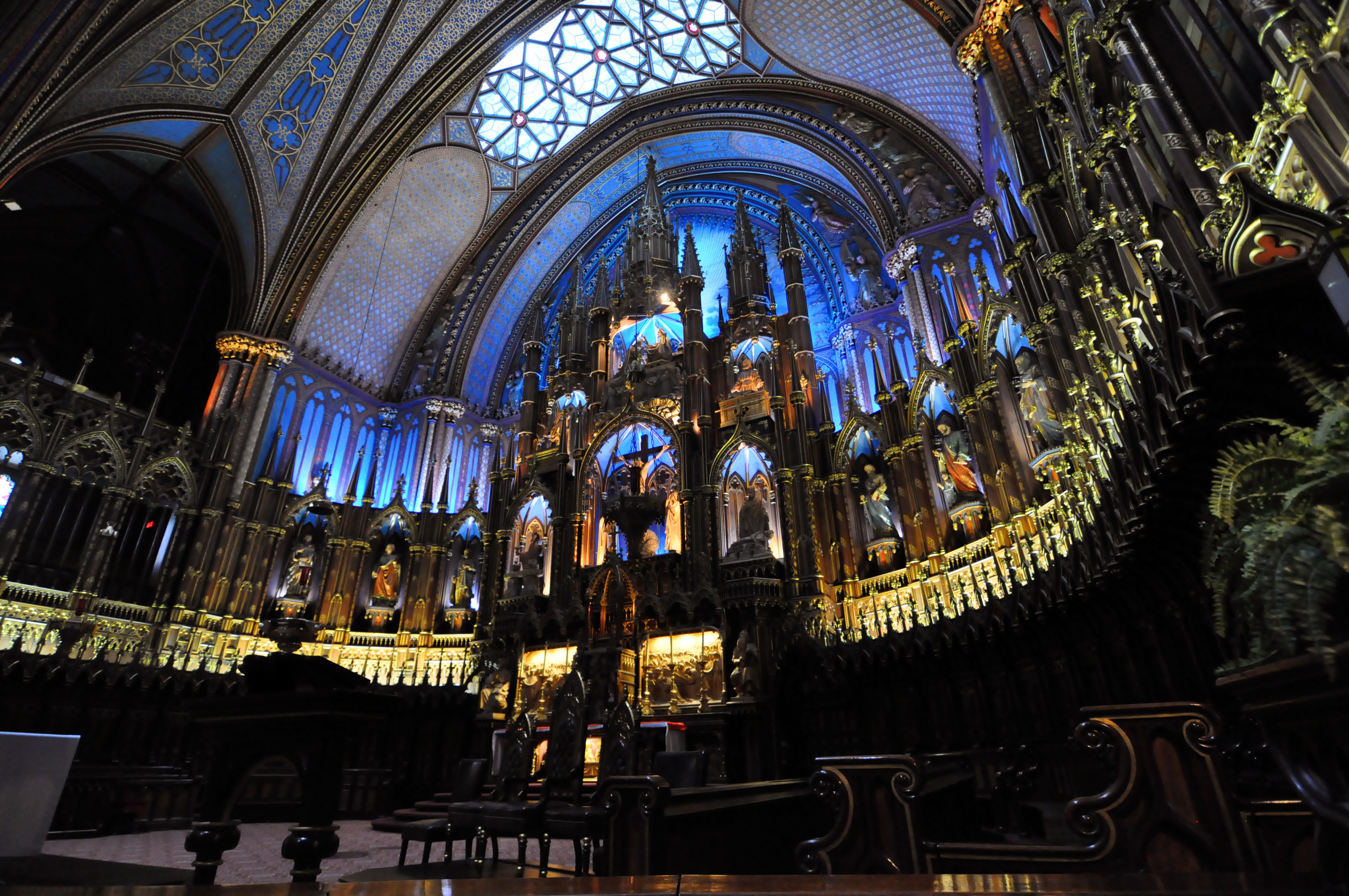 HD Quality Wallpaper | Collection: Religious, 4288x2848 Notre Dame Basilica In Montreal