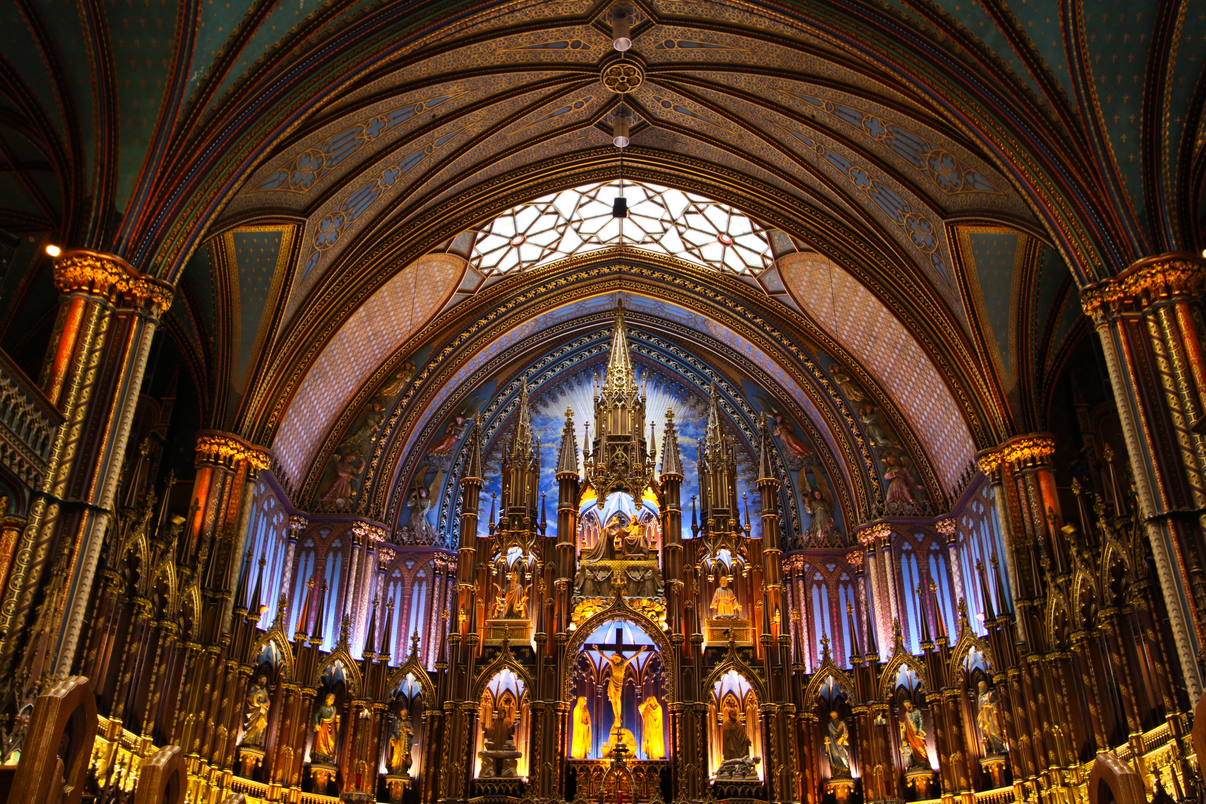 Notre-Dame Cathedral Basilica HD wallpapers, Desktop wallpaper - most viewed