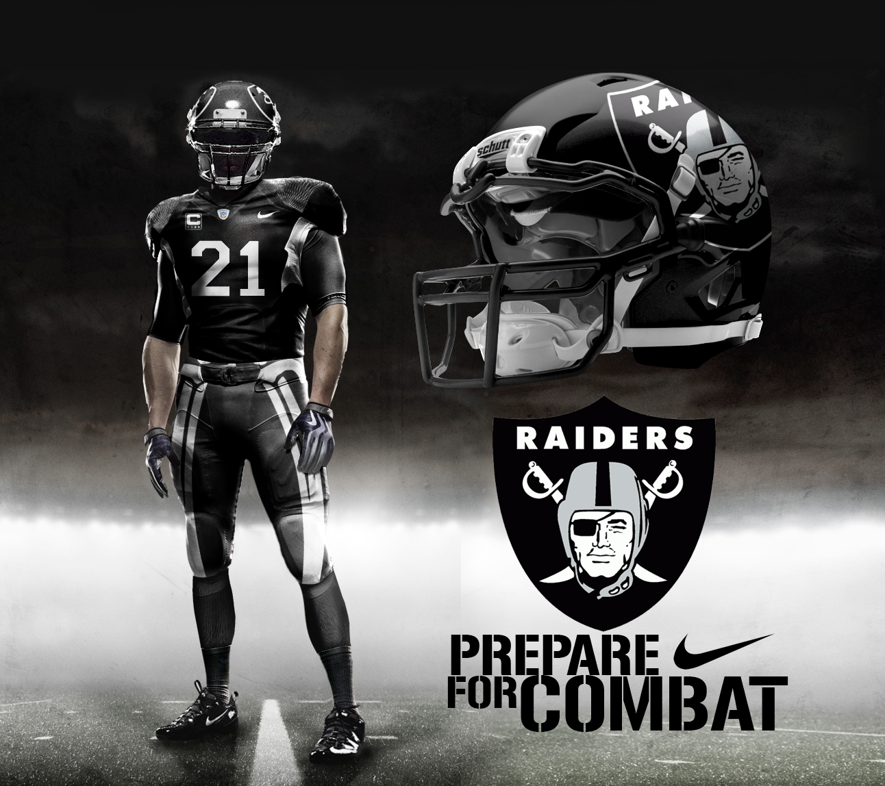 Nice Images Collection: Oakland Raiders Desktop Wallpapers