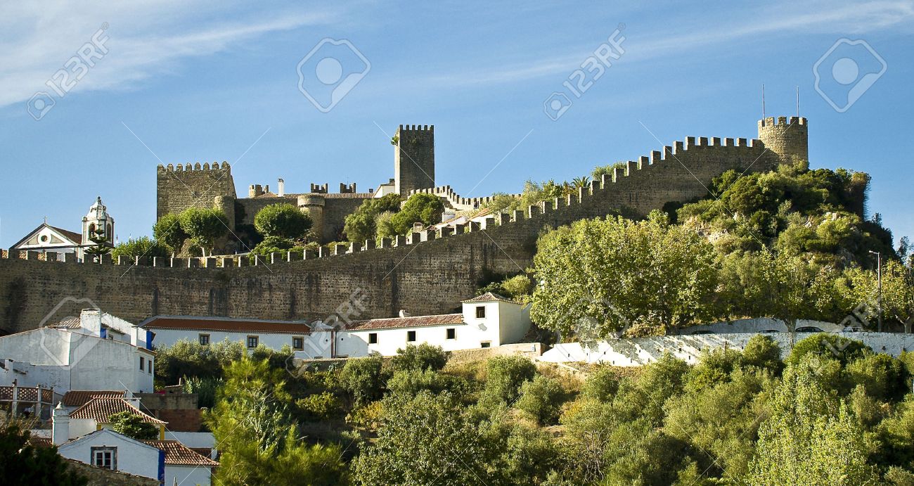 Nice wallpapers Obidos Castle 1300x691px