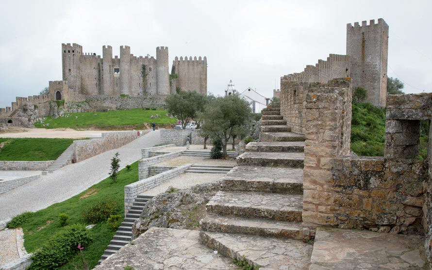 Nice wallpapers Obidos Castle 890x558px