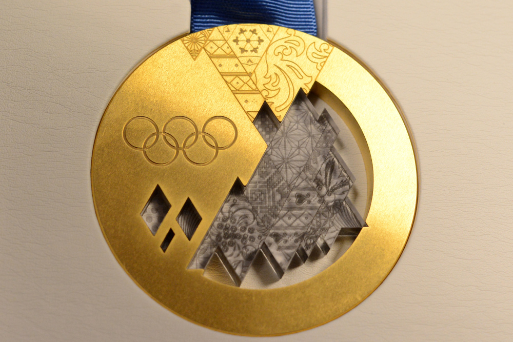 HD Quality Wallpaper | Collection: Sports, 1000x667 Olympic Gold Metal
