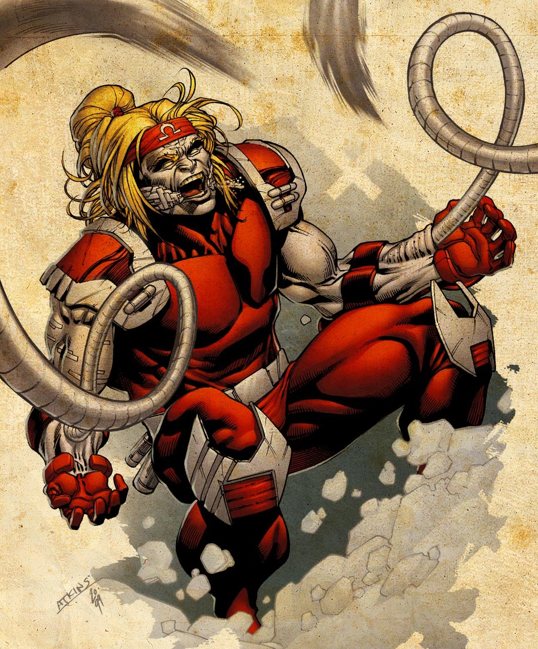 High Resolution Wallpaper | Omega Red 1050x1266 px
