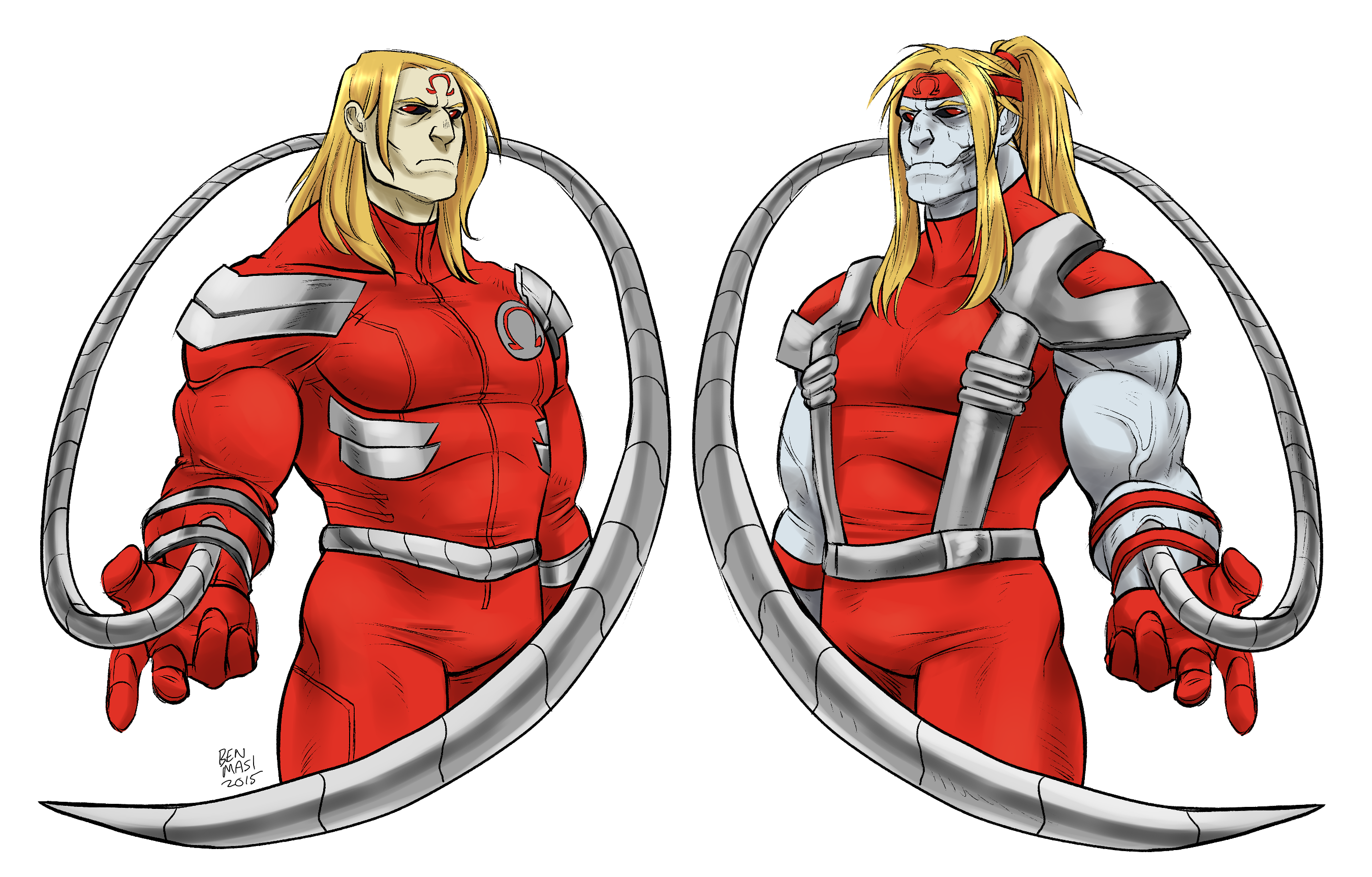 Nice wallpapers Omega Red 2700x1726px