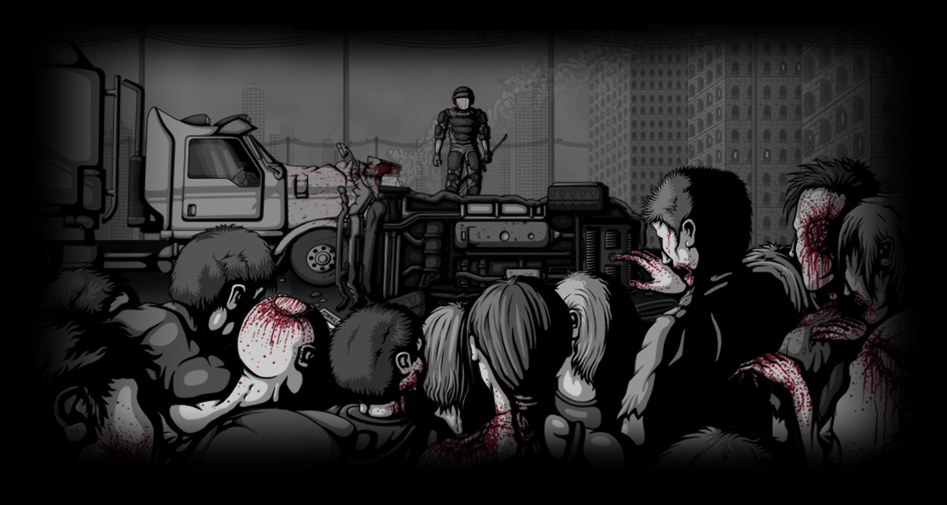 HD Quality Wallpaper | Collection: Video Game, 1920x1024 OMG Zombies!