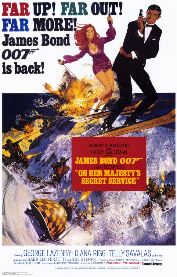 HD Quality Wallpaper | Collection: Movie, 580x908 On Her Majesty's Secret Service