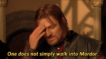 One Does Not Simply Walk Into Mordor #17