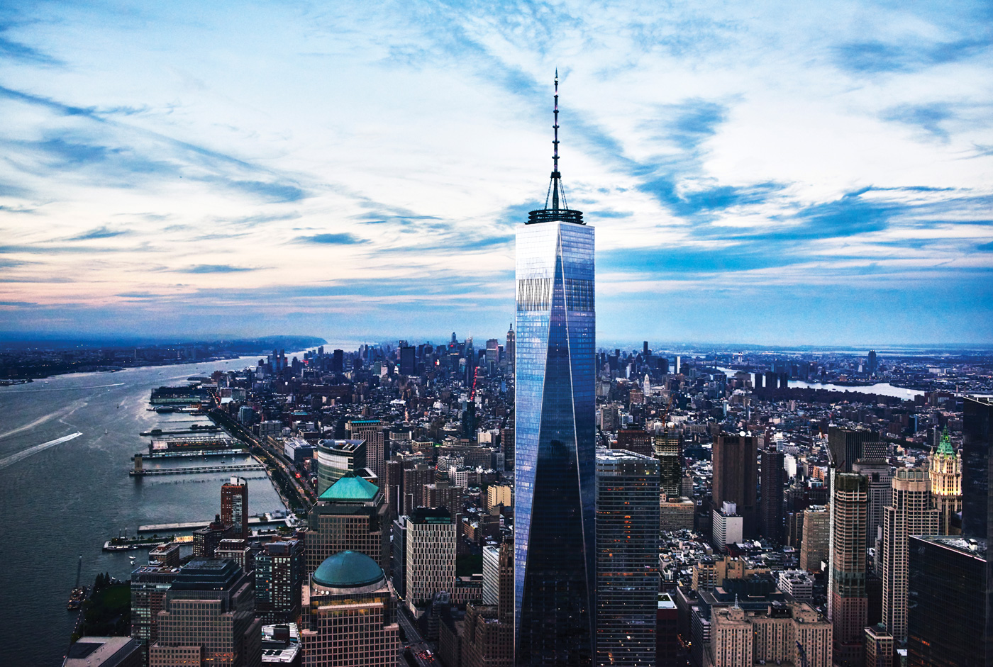 HD Quality Wallpaper | Collection: Man Made, 1400x941 One World Trade Center