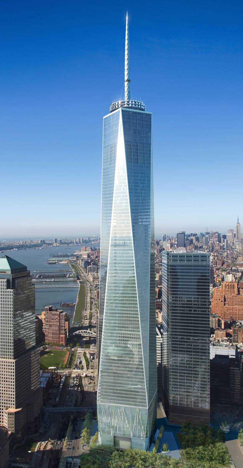 One World Trade Center Backgrounds, Compatible - PC, Mobile, Gadgets| 824x1588 px