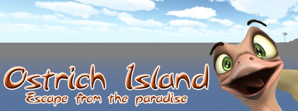 Nice wallpapers Ostrich Island 600x224px