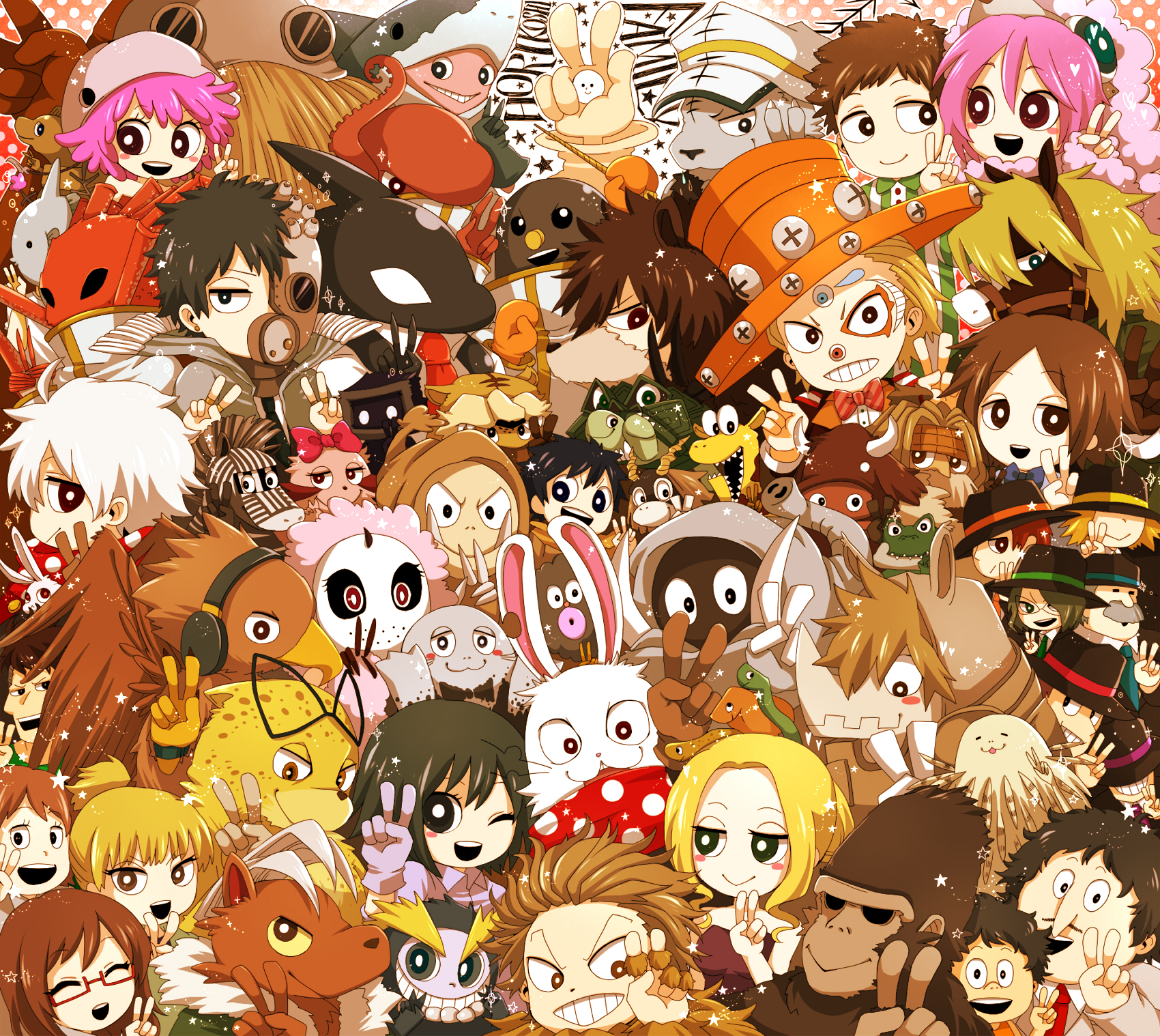 HD Quality Wallpaper | Collection: Anime, 1700x1518 Oumagadoki Doubutsuen 