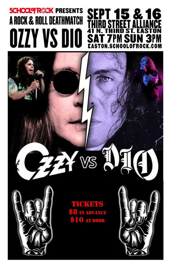 Images of Ozzy Vs Dio | 564x871