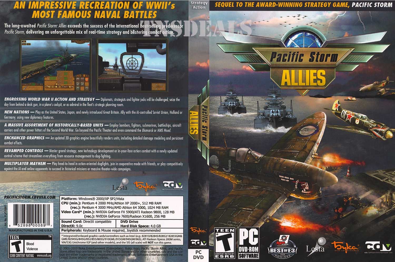 pacific storm game