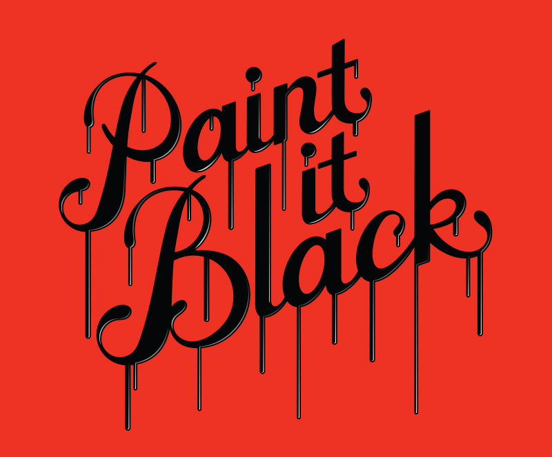 Paint It Black #8