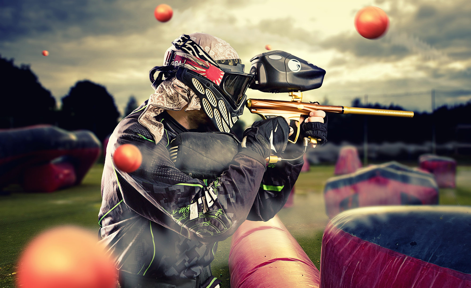 Nice Images Collection: Paintball Desktop Wallpapers