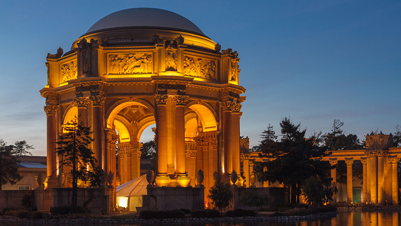 HD Quality Wallpaper | Collection: Man Made, 800x451 Palace Of Fine Arts