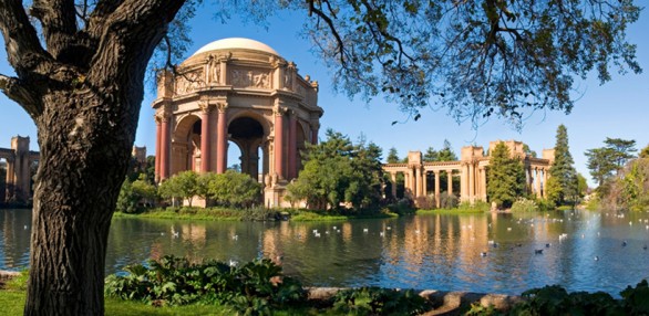 High Resolution Wallpaper | Palace Of Fine Arts 586x286 px