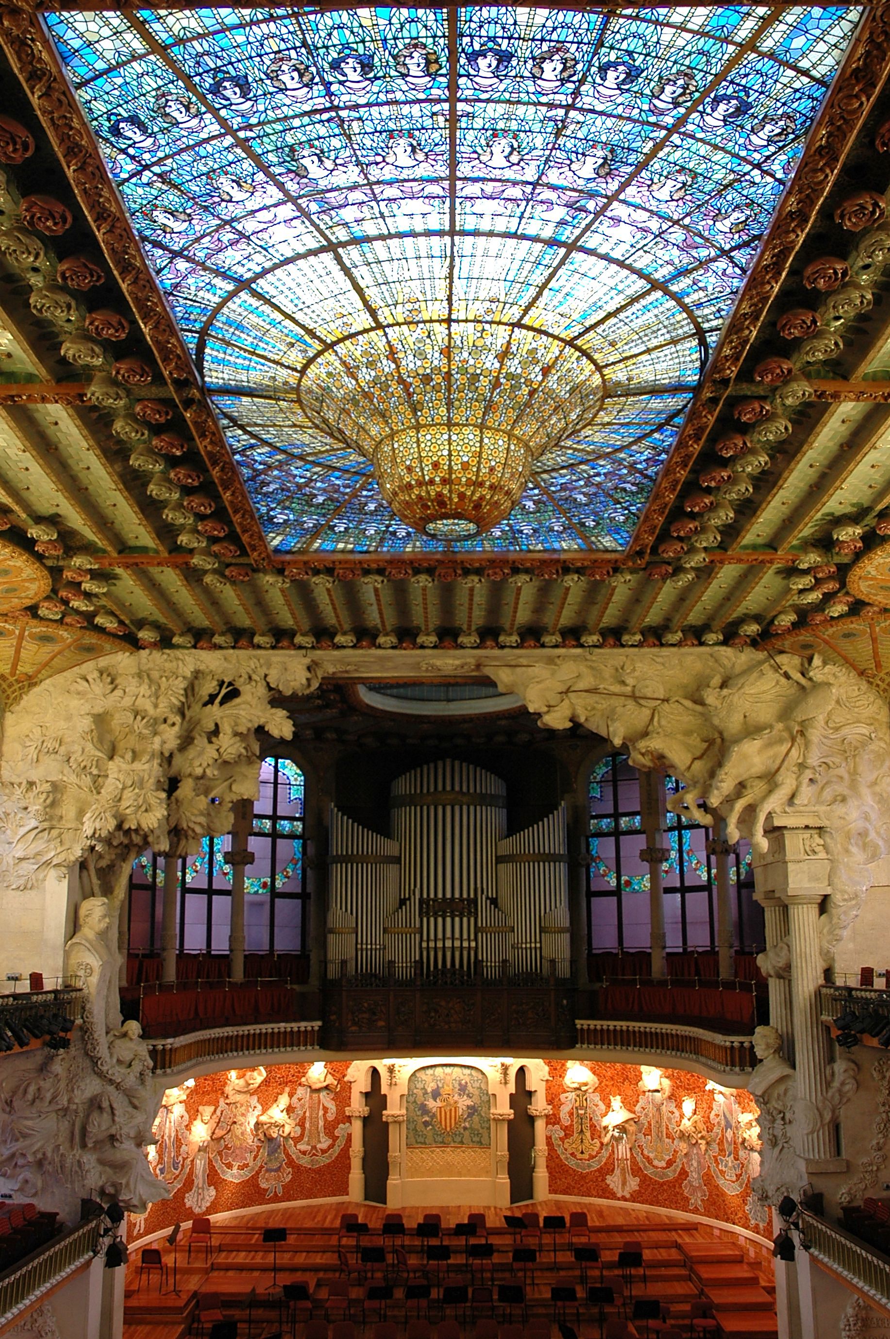 Palau De La Música Catalana High Quality Background on Wallpapers Vista
