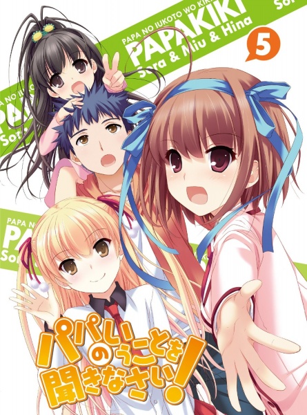 HD Quality Wallpaper | Collection: Anime, 445x600 Papa No Iukoto O Kikinasai!