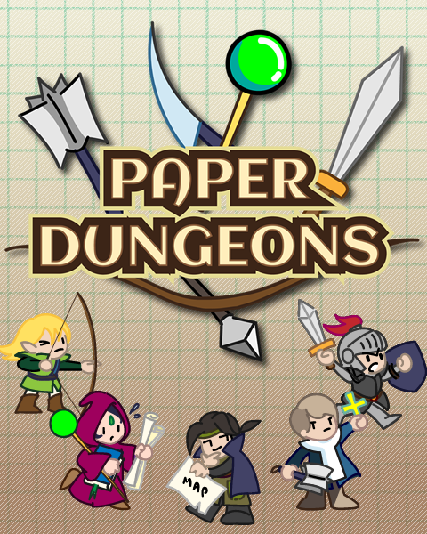 HD Quality Wallpaper | Collection: Video Game, 480x600 Paper Dungeons