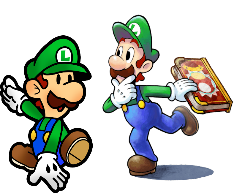 Paper Luigi Pics, Video Game Collection