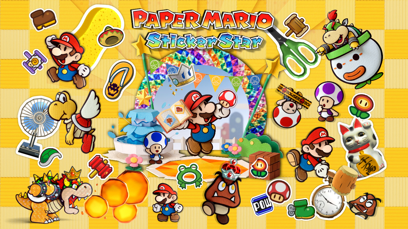 Images of Paper Mario: Sticker Star | 1366x768