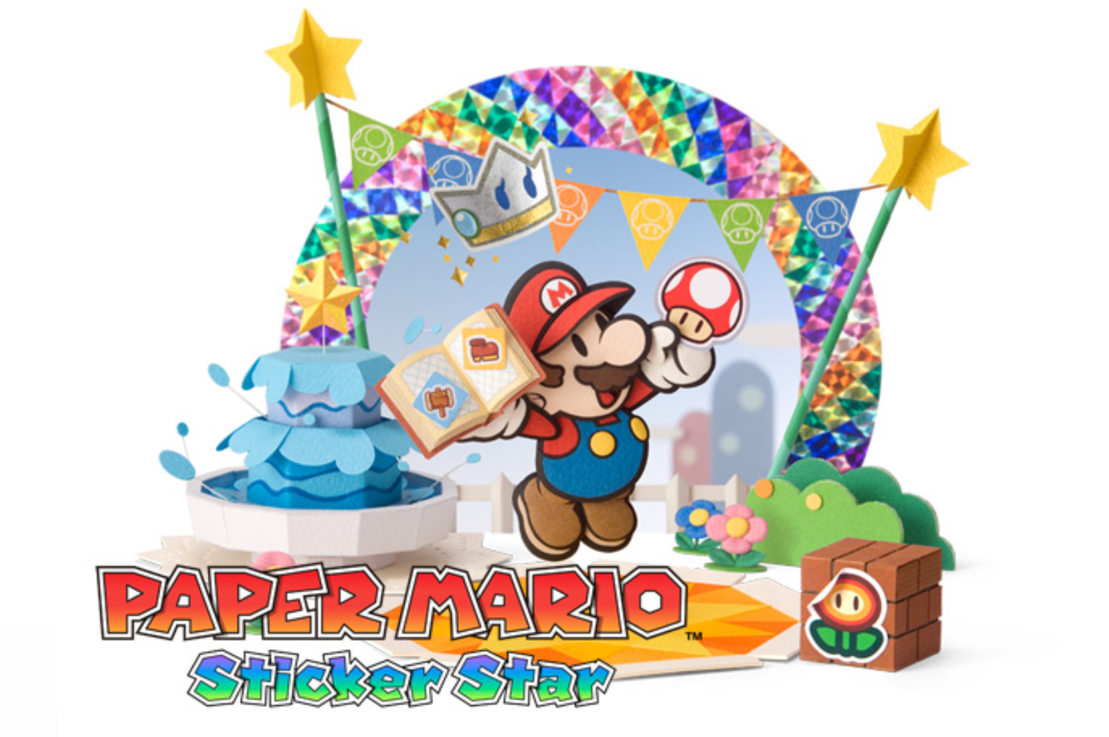 High Resolution Wallpaper | Paper Mario: Sticker Star 1600x1064 px