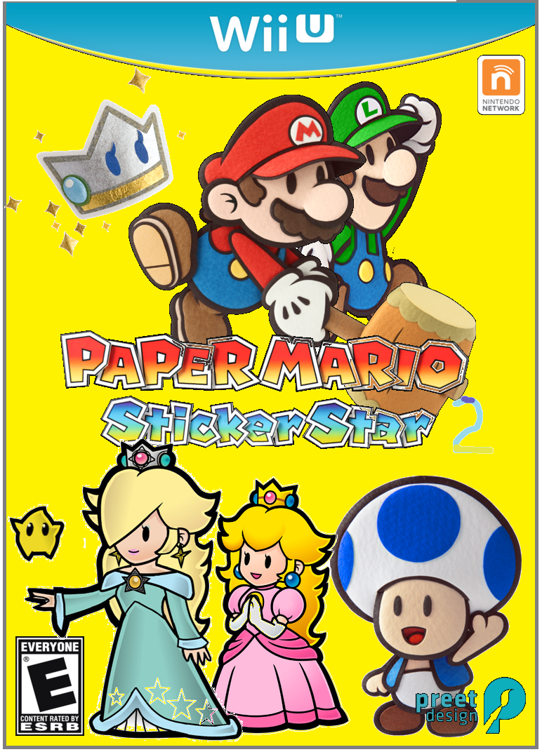 772x1072 > Paper Mario: Sticker Star Wallpapers