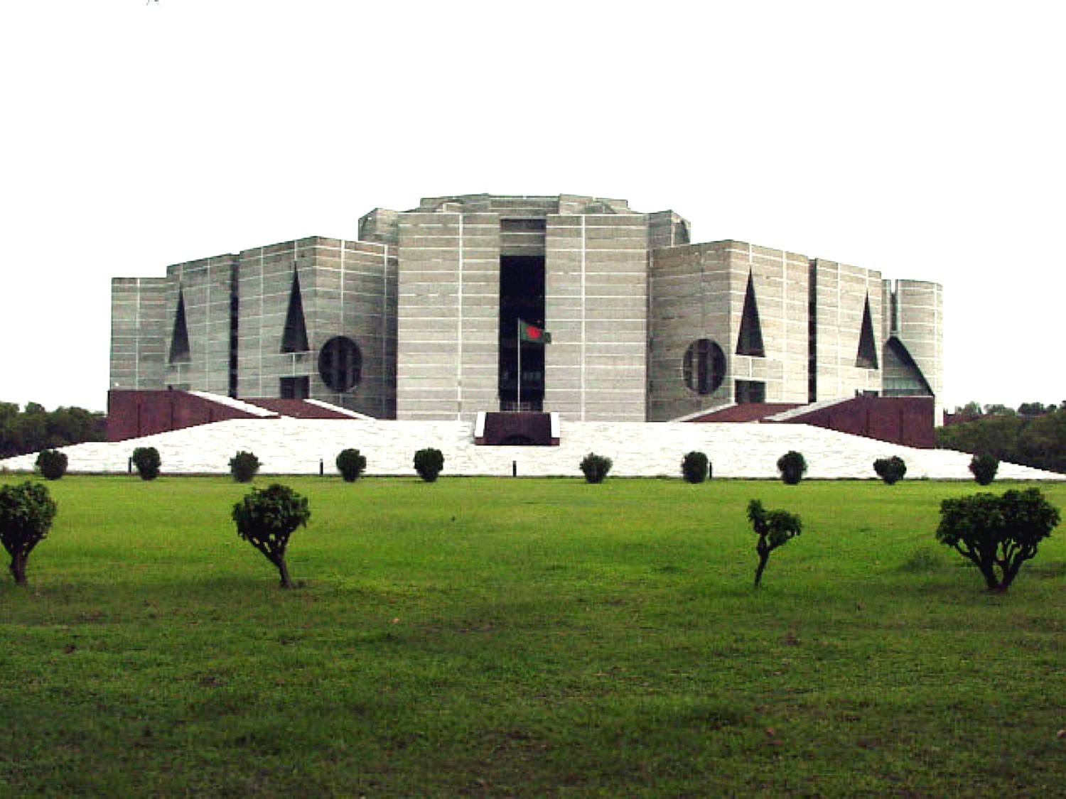 High Resolution Wallpaper | Parlament House Of Bangladesh 1500x1125 px