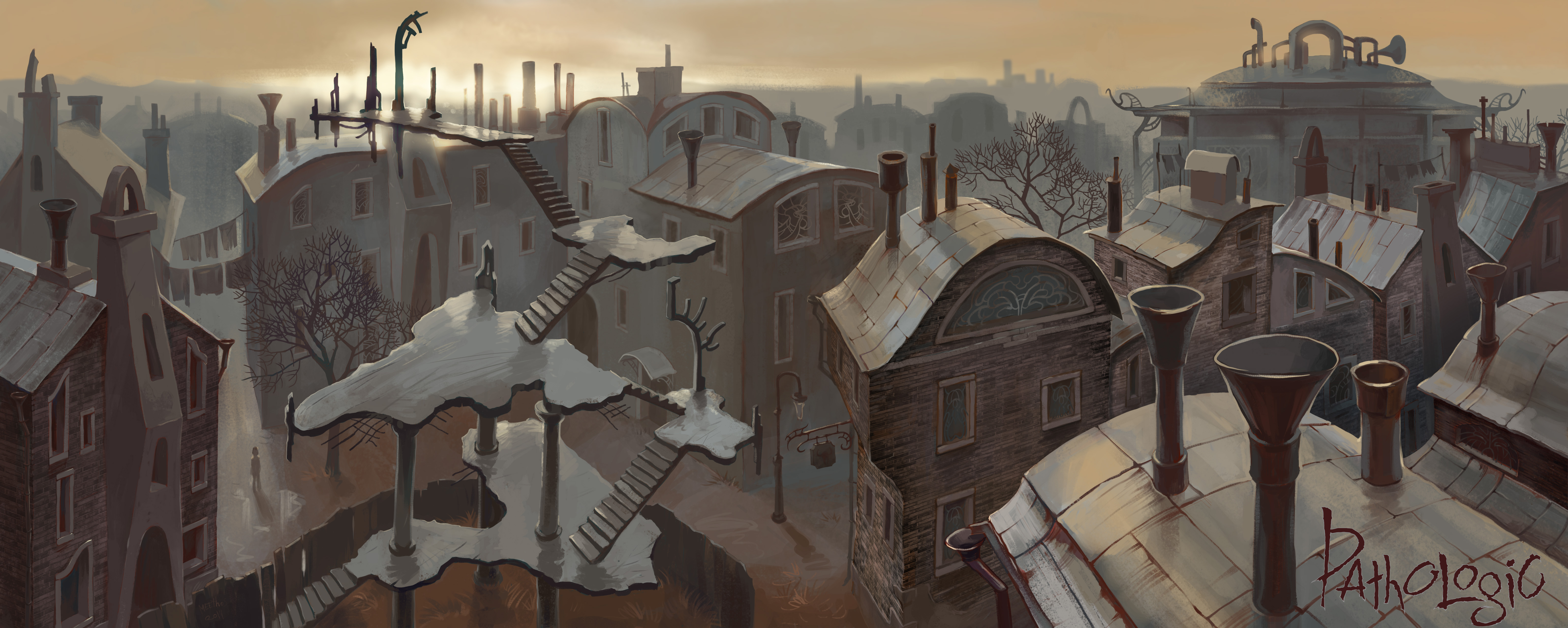HD Quality Wallpaper | Collection: Video Game, 6374x2552 Pathologic