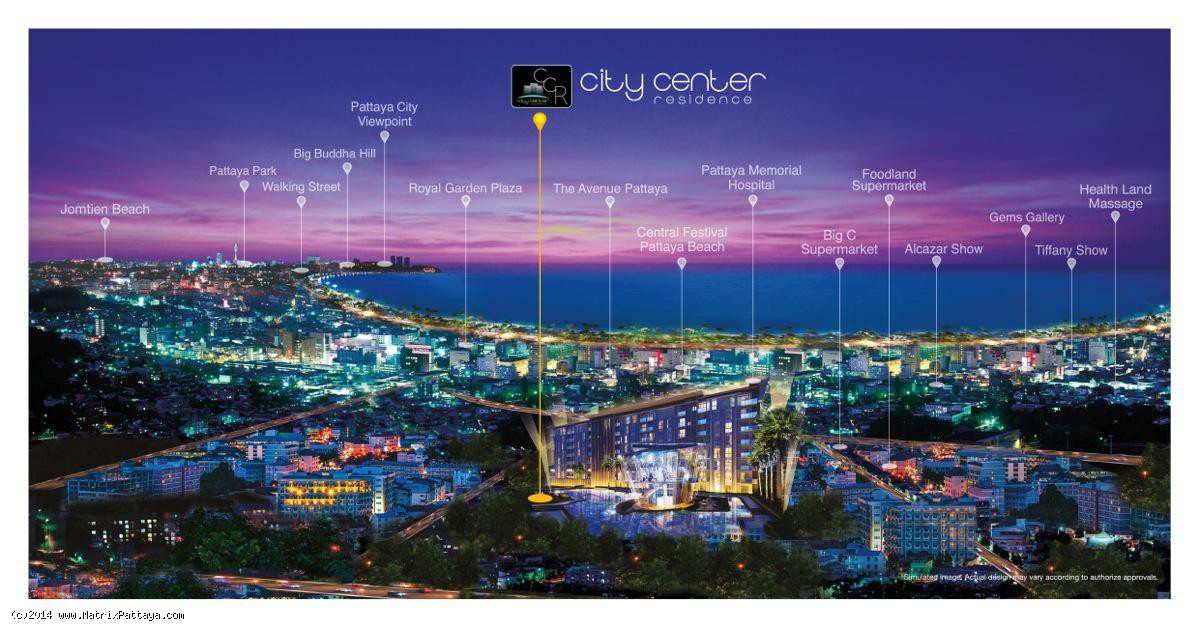 High Resolution Wallpaper | Pattaya City 1200x628 px