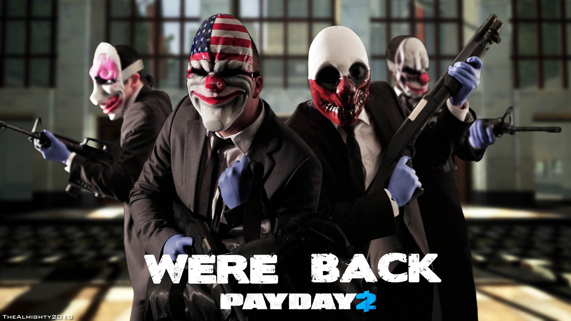 HD Quality Wallpaper | Collection: Video Game, 1920x1080 Payday 2