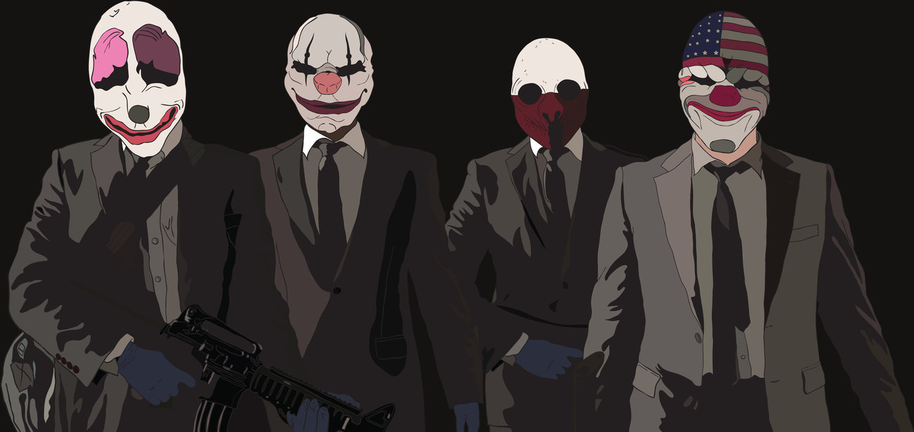 Nice wallpapers Payday: The Heist 1299x615px