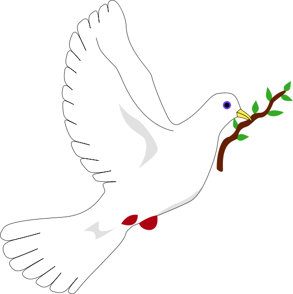 Nice wallpapers Peace Dove 598x600px