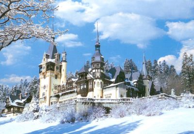HD Quality Wallpaper | Collection: Man Made, 400x277 Peles Castle